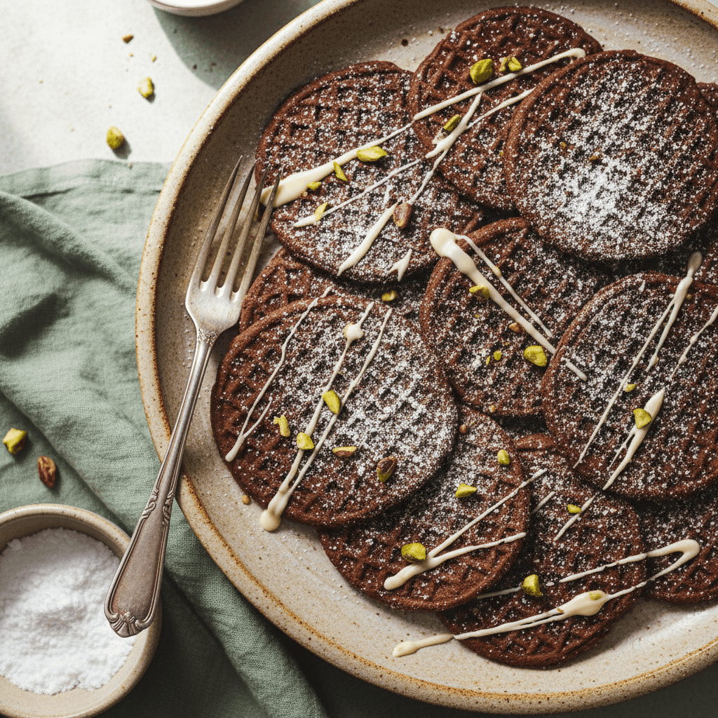 Chocolate Pizzelle