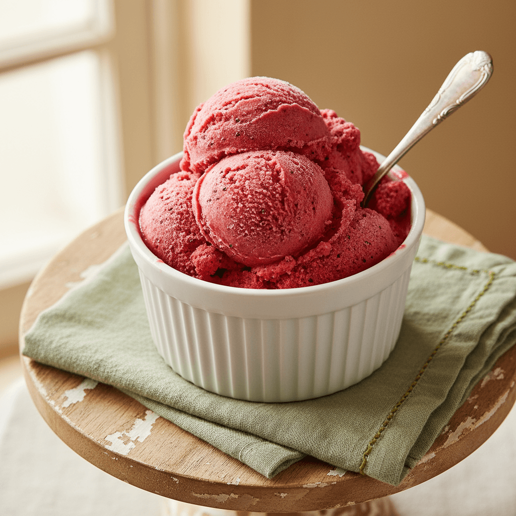 Strawberry Sorbet