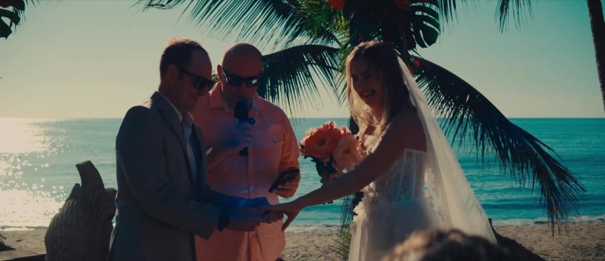 the ceremony on the beach · sayulita