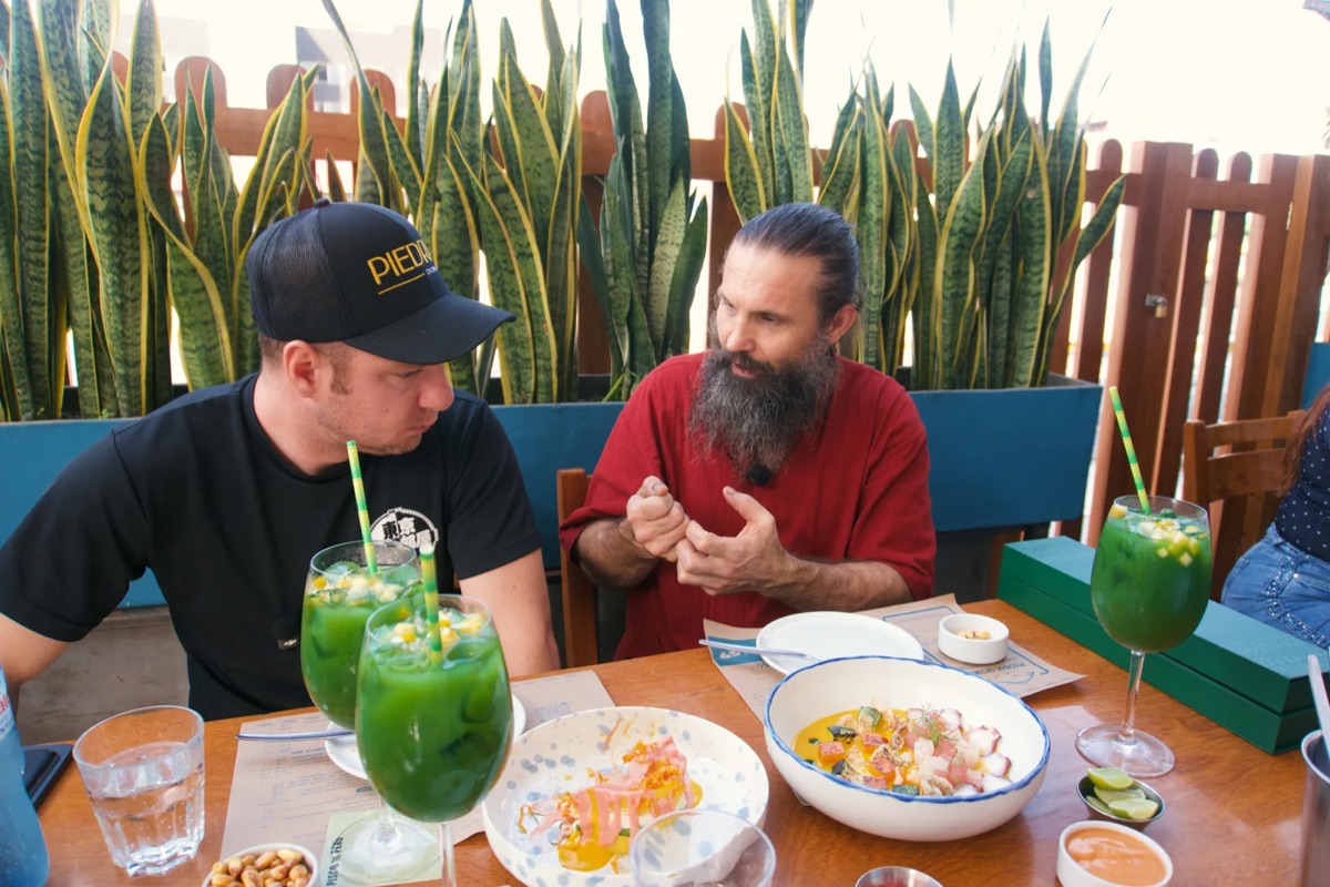 lunch at piedra