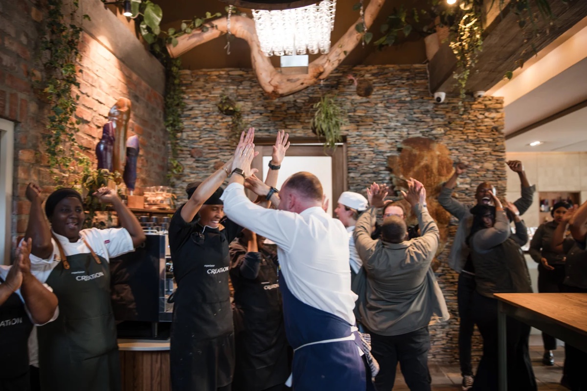 the team at creation wines